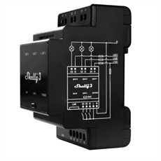 SHELLY Okosrelé, WiFi + Ethernet, 3 Áramkörös, DIN-sínre szerelhető - SHELLY PRO 3