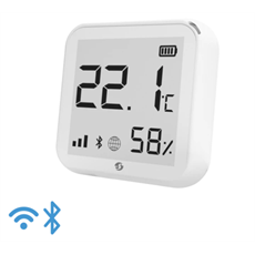 SHELLY Páratartalom és Hőmérséklet Szenzor, Bluetooth-os, WiFi-s - SHELLY PLUS H&T
