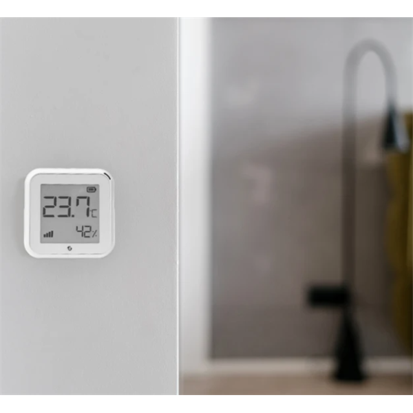 SHELLY Páratartalom és Hőmérséklet Szenzor, Bluetooth-os, WiFi-s - SHELLY PLUS H&T