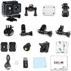 SJCAM 4K Action Camera SJ5000X Elite, Black, WIFI, 4K, időzítő, LCD kijelző 2,0, stabilizálás, folytonos autós felvétel