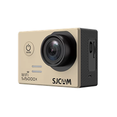 SJCAM 4K Action Camera SJ5000X Elite, Golden, WIFI, 4K, időzítő, LCD kijelző 2,0, stabilizálás, folytonos autós felvétel