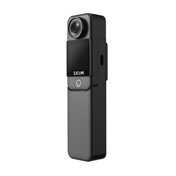 SJCAM Pocket Action Camera C300, Black, WIFI, 4K, stabilizálás, 60mp előfelvétel, digitális mikrofon, autó mód,