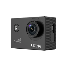 SJCAM Action Camera SJ4000 WiFi, Black 4K, 30m, 12 MP, vízálló tokkal, LCD kijelző 2.0, időzítő funkció, lassítás