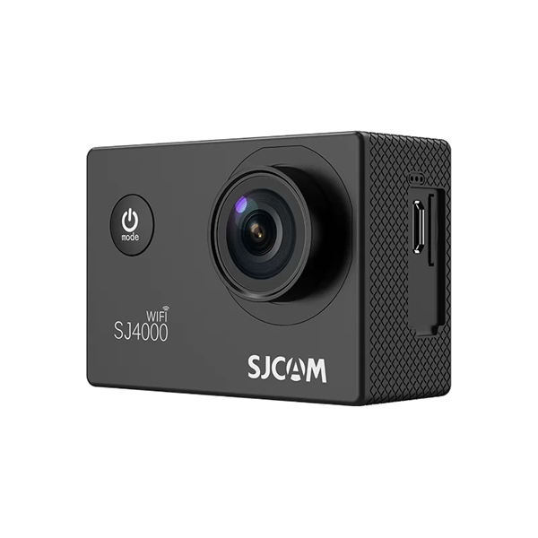 SJCAM Action Camera SJ4000 WiFi, Black 4K, 30m, 12 MP, vízálló tokkal, LCD kijelző 2.0, időzítő funkció, lassítás