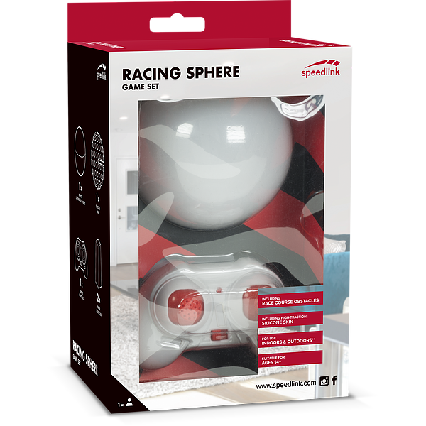 SPEEDLINK Játék kiegészítő szett, RACING SPHERE Game Set, red
