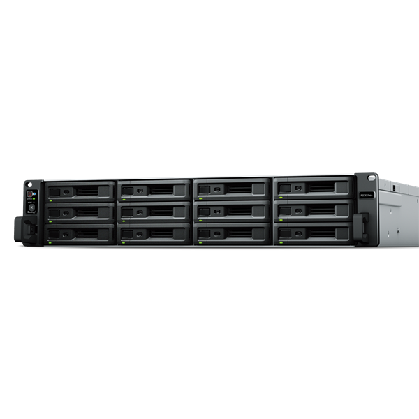 SYNOLOGY NAS 12 fiókos RS3621XS+ Intel Xeon D-1541 8x2,1GHz, 32GB DDR4, 4x1GbE, 2x10GbE, 2xUSB3.2