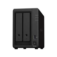 SYNOLOGY NAS 2 fiókos DVA1622 NVR Intel Celeron J4125 4x2,7GHz, 6GB DDR4, 1x1GbE, 2xUSB3.0, HDMI