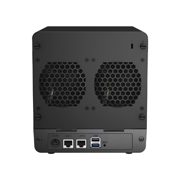 SYNOLOGY NAS 4 Fiókos Realtek RTD1619B 4x1,7GHz, 2GB DDR4, 2x1GbE, 2xUSB3.2 Gen1 - DS423
