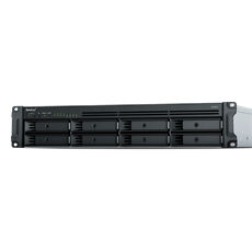SYNOLOGY NAS 8 Fiókos RS1221+ AMD Ryzen V1500B 4x2,2GHz, 16GB DDR4 , 4x1GbE, 3x3.2USB