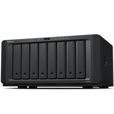 SYNOLOGY NAS 8 fiókos DS1821+ AMD Ryzen V1500B 4x2,2GHz, 4GB DDR4, 4x1GbE, 2xeSATA