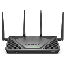 SYNOLOGY Wireless Router 2x1000Mbps DualWAN, 4x1000Mbps, 4x4 MIMO, RT2600ac