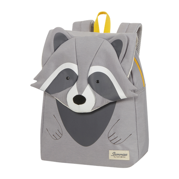 Sammies by SAMSONITE Gyermek hátizsák 132079-8734, BACKPACK S+ (RACCOON REMY) -HAPPY SAMMIES ECO