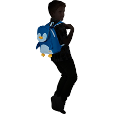 Sammies by SAMSONITE Gyermek hátizsák 142472-9675, BACKPACK S+ (PENGUIN PETER) -HAPPY SAMMIES ECO