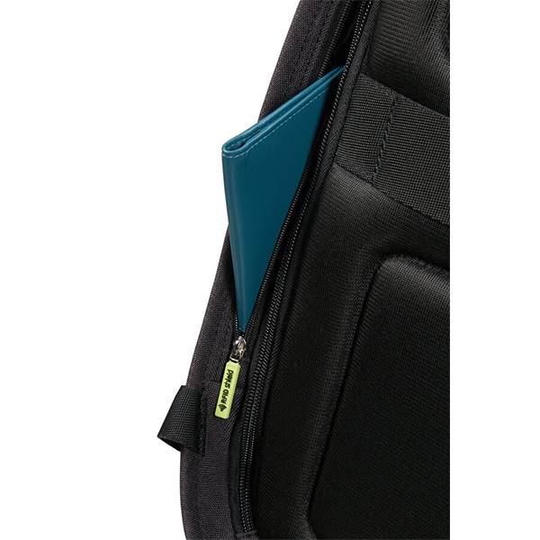 SAMSONITE Notebook hátizsák 128822-T061, Laptop Backpack M 15.6" (Black Steel) -SECURIPAK
