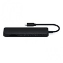Satechi Aluminium Type-C Slim Multiport (1xHDMI 4K,2x USB-A,1x SD,1x Ethernet) - Black