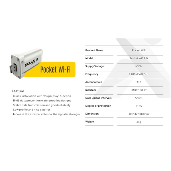 Solax Pocket Wifi 2.0