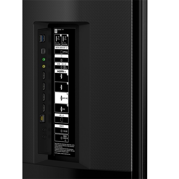 SONY Bravia 24/7 FW-75BZ40L 75" professzionális LCD kijelző, Android TV, 3840x2160, 16:9, 700 cd/m2, 4xHDMI/2xUSB/WIFI