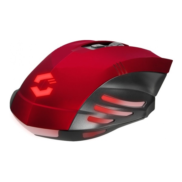 Speedlink SL-680100-BK-01 Fortus fekete-piros vezeték nélküli gaming egér