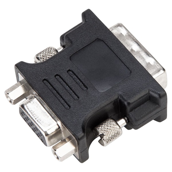 TARGUS Adapter ACX120EUX, DVI-I Male to VGA Female Adapter - Black