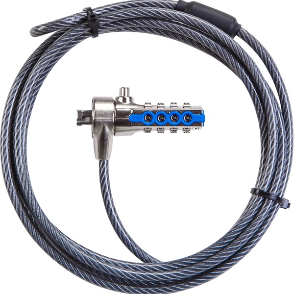 TARGUS Biztonsági zár PA410E, DEFCON® T-Lock Resettable Combination Cable Lock