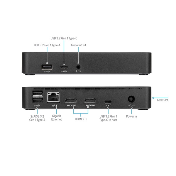 TARGUS Dock / Universal USB-C DV4K Docking Station with 65W Power Delivery