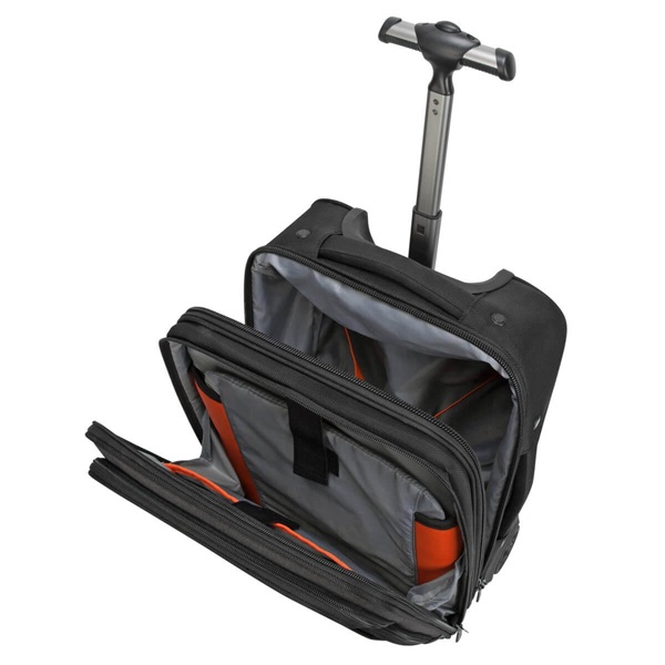 TARGUS Gurulós Notebook táska TBR038GL, CitySmart 12-15.6” Compact Under-Seat Roller - Black/Grey