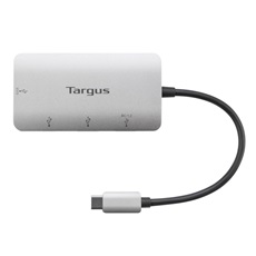 TARGUS Hub / USB-C Multi-Port Hub with 2x USB-A and 2x USB-C Ports with 100W PD Pass-Thru