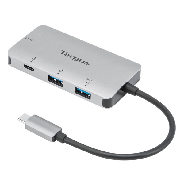 TARGUS Hub / USB-C Multi-Port Hub with 2x USB-A and 2x USB-C Ports with 100W PD Pass-Thru