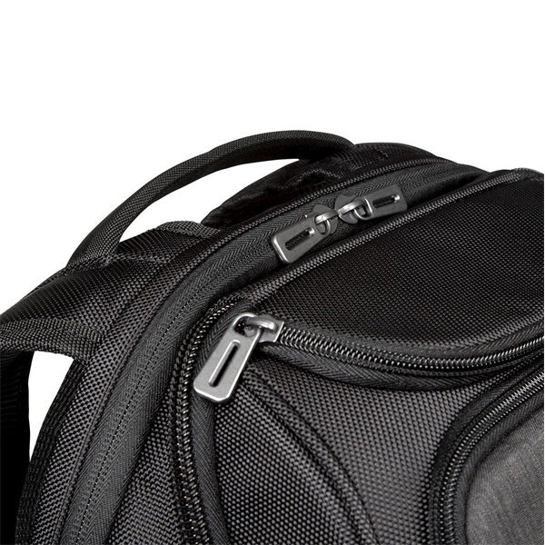 TARGUS Notebook hátizsák TSB913EU, CitySmart 12.5 13 13.3 14 15 15.6" Professional Laptop Backpack - Black/Grey