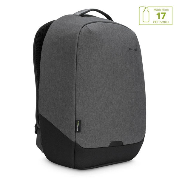 TARGUS Notebook hátizsák TBB58802GL, Cypress 15.6” Security Backpack with EcoSmart® - Grey