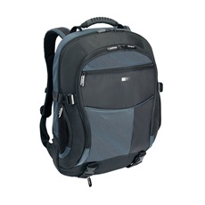 TARGUS Notebook hátizsák TCB001EU, Atmosphere 17-18" XL Laptop Backpack - Black/Blue