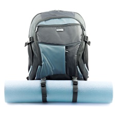 TARGUS Notebook hátizsák TCB001EU, Atmosphere 17-18" XL Laptop Backpack - Black/Blue