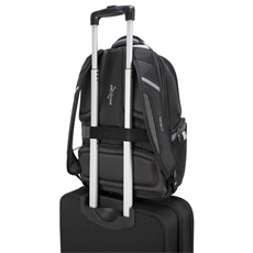 TARGUS Notebook hátizsák TSB956GL, DrifterTrek 11.6-15.6" Laptop Backpack with USB Power Pass-Thru - Black