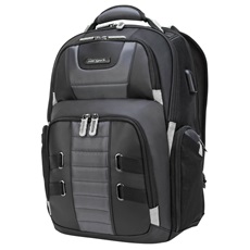 TARGUS Notebook hátizsák TSB956GL, DrifterTrek 11.6-15.6" Laptop Backpack with USB Power Pass-Thru - Black