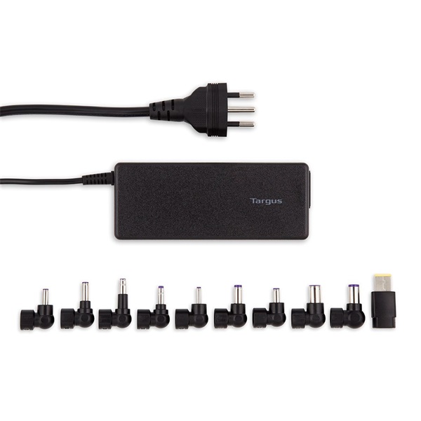 TARGUS Notebook töltő APA03CH, 90W AC Mains Laptop Power Supply (Swiss Plug)