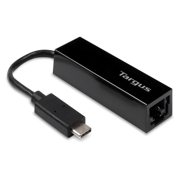 TARGUS Adapter ACA930EUZ, USB-C to Gigabit Ethernet Adapter - Black