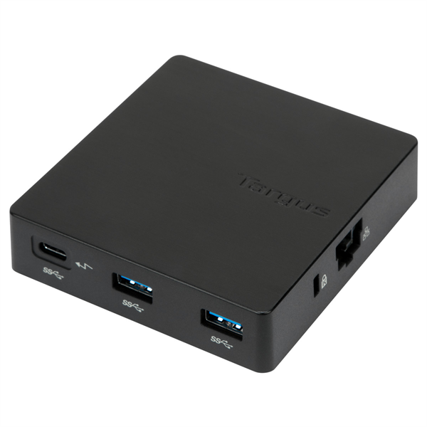 TARGUS USB-C utazó dokkoló, USB-C DisplayPort™ Travel Dock with Power Pass-Through