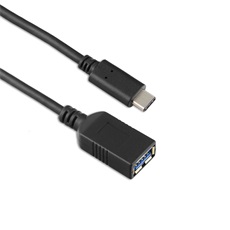 TARGUS Cable & Adapter / USB-C To USB-A(f) 3.1 Gen1 5Gbps (15cm Cable 3A) - Black //Buy To Order//