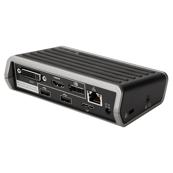 TARGUS Dokkoló DOCK120EUZ, Universal USB-A Dual Video Docking Station