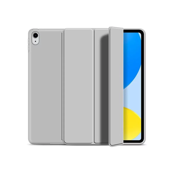Tech-Protect tablet tok (Smart Case) - Apple iPad 10.9 (2022)/iPad 11 (2025) - szürke - ECO