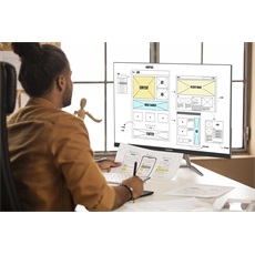 THOMSON AIO 23.8" All-in-One FHD, Intel® Core™ I3-10110U, 8GB, 512GB SSD, Windows 11 HOME, Wireless Mouse + KB, Black