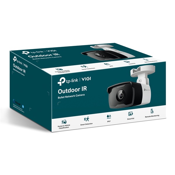 TP-LINK IP Kamera kültéri éjjellátó 2 Megapixel, 2.8mm Objektív, VIGI C320I(2.8MM)
