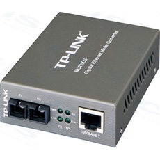TP-LINK Optikai Media Konverter 1000(réz)-1000SX(SC) Single mód, MC210CS