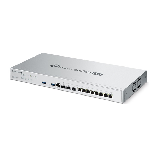 TP-LINK Vezetékes VPN Router 1xWAN(10Gbps) + 1xWAN/LAN(10Gbps) + 8xLAN(1000Mbps) + 1xGigabit SFP Rackes Omada Pro, G611