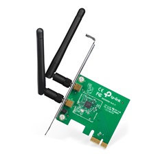 TP-LINK Wireless Adapter PCI-Express N-es 300Mbps, TL-WN881ND