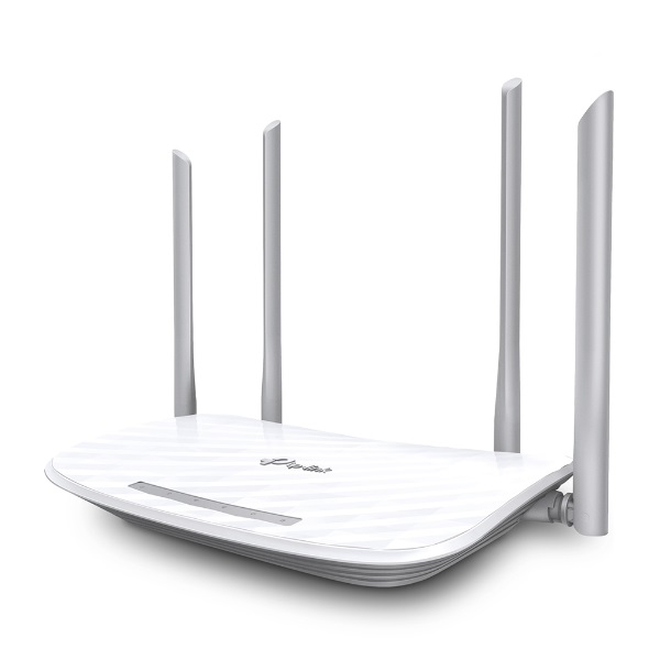 TP-LINK Wireless Router Dual Band AC1200 1xWAN(1000Mbps) + 4xLAN(1000Mbps) +1xUSB, Archer C5