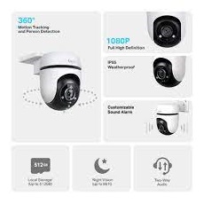 TP-LINK Wireless Kamera Cloud kültéri forgatható éjjellátó, TAPO C500