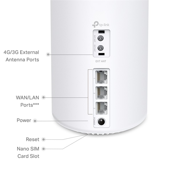 TP-LINK Wireless Mesh Networking system AX1500 DECO X10-4G(1-PACK)