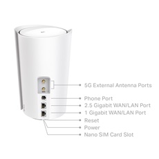 TP-LINK Wireless Mesh Networking system AX6000 DECO X80-5G(1-PACK)