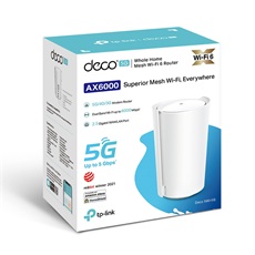 TP-LINK Wireless Mesh Networking system AX6000 DECO X80-5G(1-PACK)